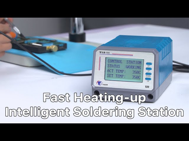 Fast Heating-up Intelligent Soldering Station ( Toor T12-11 ) - REWA Selected