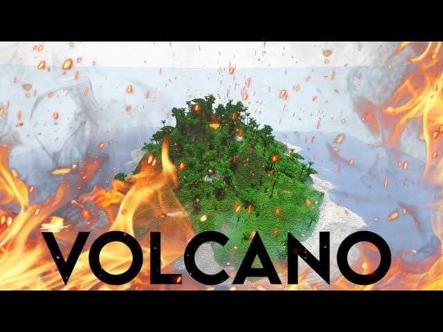 Minecraft Volcano!
