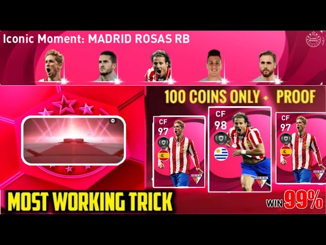 100% Working Trick To Get Iconic Moment Atletico Madrid In Pes 2021 Mobile | Forlan & Torres Trick