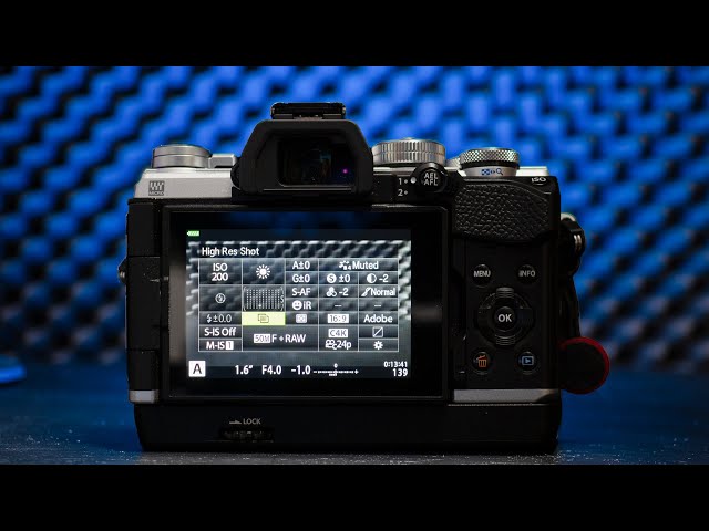 Olympus Pro Capture, High Res Shot, Self-Timer Options - [Explained]