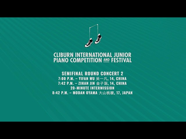 Semifinal Round Concert 1 – 2023 Cliburn International Junior Piano Competition and Festival