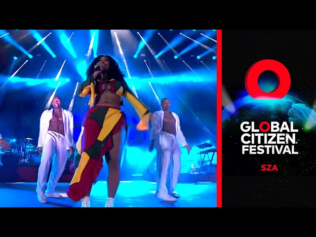 SZA Performs 'Broken Clocks' | Global Citizen Festival: Accra