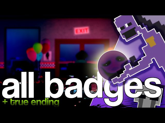 ROBLOX The Man Behind the Slaughter All Badges!
