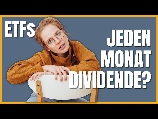 Top 3 Dividenden ETFs - Monatlich passives Einkommen