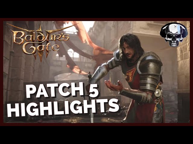 Baldur's Gate 3: Patch 5 - New Epilogues, Difficulty Modes & More