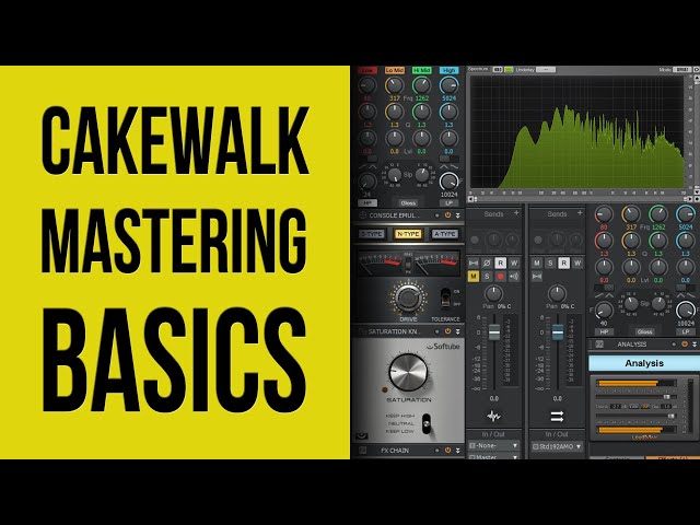 Cakewalk by Bandlab: Mastering for Beginners