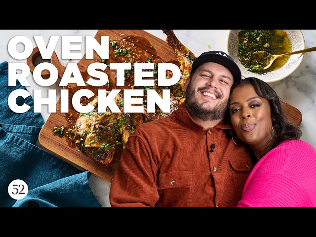 Millie Peartree's Roasted Chimichurri-Rubbed Chicken | The Secret Sauce with Grossy Pelosi