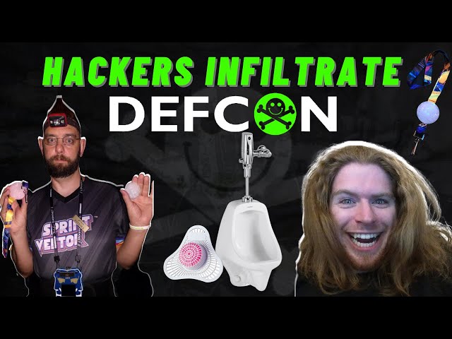 HACKING DEFCON with a URINAL CAKE
