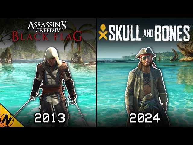 Skull & Bones vs Assassin's Creed IV Black Flag | Direct Comparison