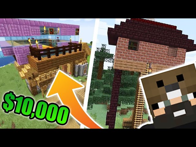 Minecraft House Building Challenge