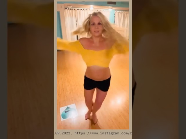 Why is Britney dancing this way?
