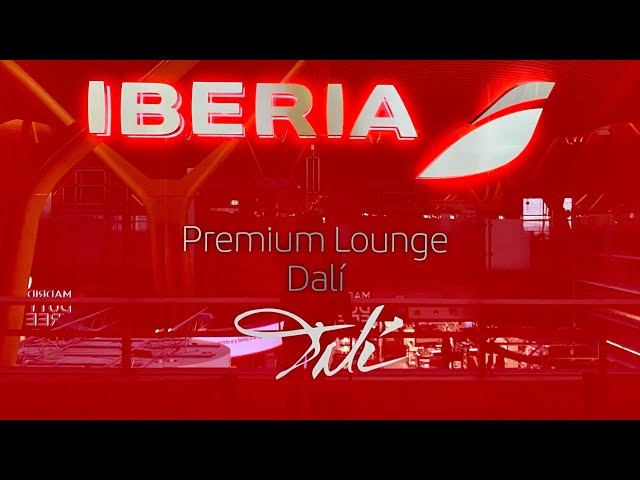 Iberia DALI Lounge Review | Madrid Airport 🇪🇸