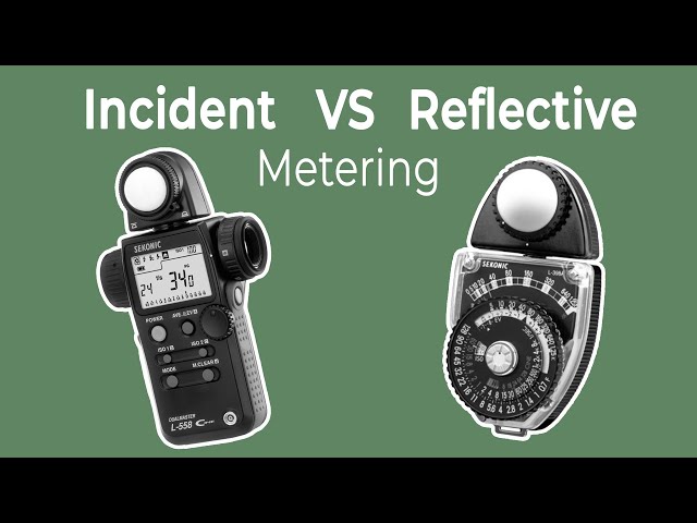 Incident Vs Reflective Light Metering #Shorts