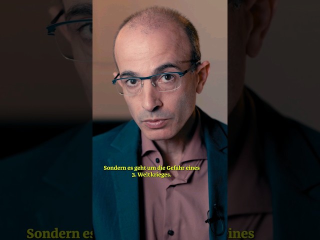 Yuval Harari: "Das Recht des Stärkeren ist zurück" #shorts #krieg #israel