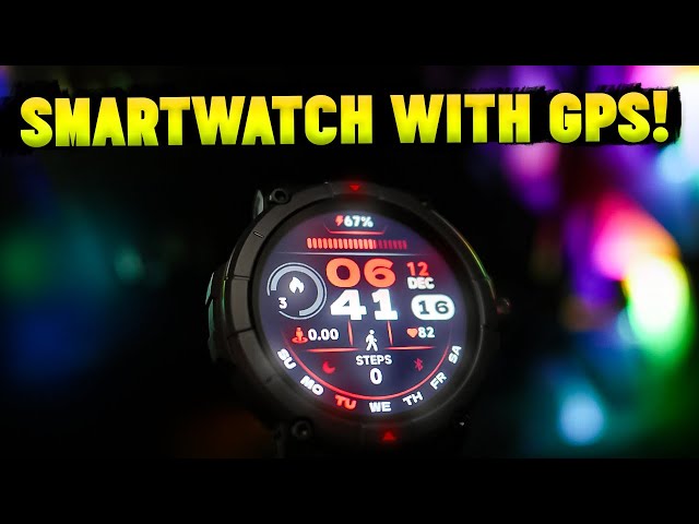 Budget SmartWatch with GPS! Oasis X MASX Review!