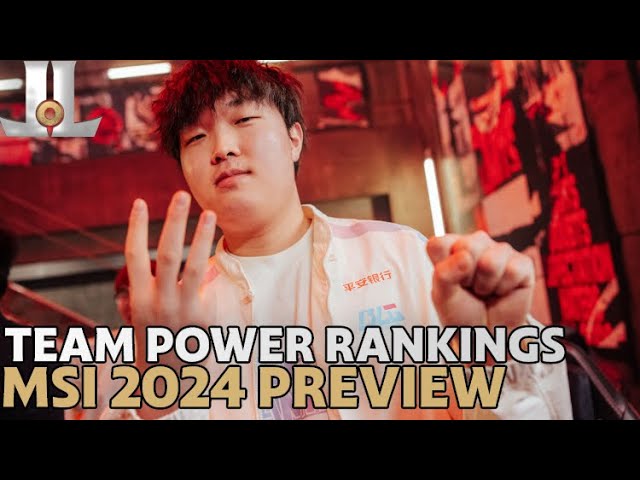 #MSI2024 Full Team Power Rankings | Does the West Stand a Chance?