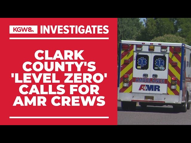 AMR ambulance crews struggle with availability for emergency calls in Clark County
