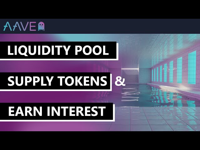 Aave Liquidity Pool Tutorial | DeFi Liquidity Pools | Crypto passive income