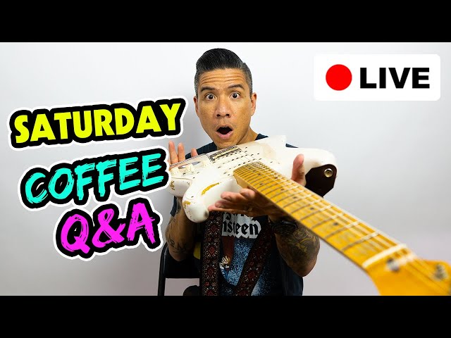 Ask Me Anything - Saturday Coffee Q&A LIVE! ☕️