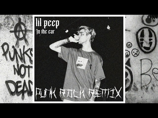 Lil Peep - In The Car [punk rock remix by Юи ゆい]