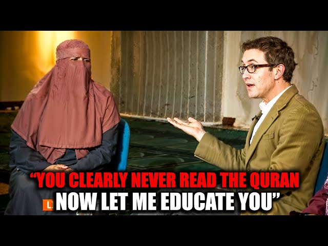 "It's Highly Undesirable", Douglas Murray SCHOOLS Muslim Activist Wearing Niqab in Britain