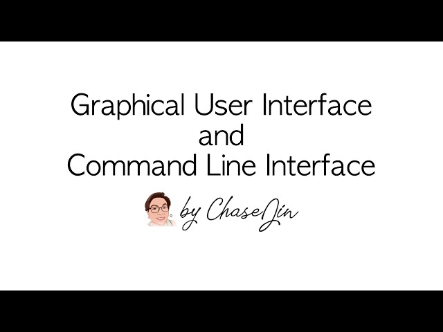 Graphical User Interface (GUI) vs Command Line Interface (CLI)