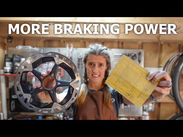How to stop squealing brakes and get more power (bedding in brake pads and rotors) | Syd Fixes Bikes