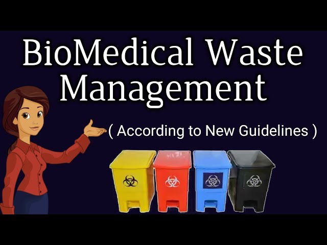 BioMedical waste Management || Hospital Waste Management