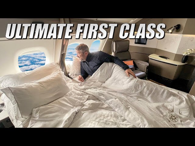 22hrs in the World's BEST FIRST CLASS (Singapore Suites to NYC)