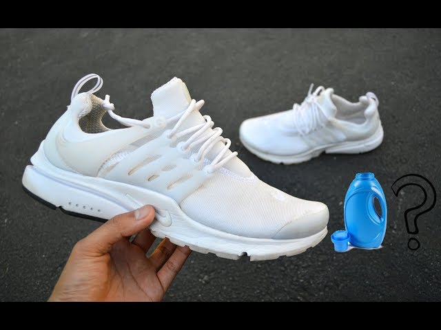 Cleaning All-White Running Sneakers with Laundry Detergent?