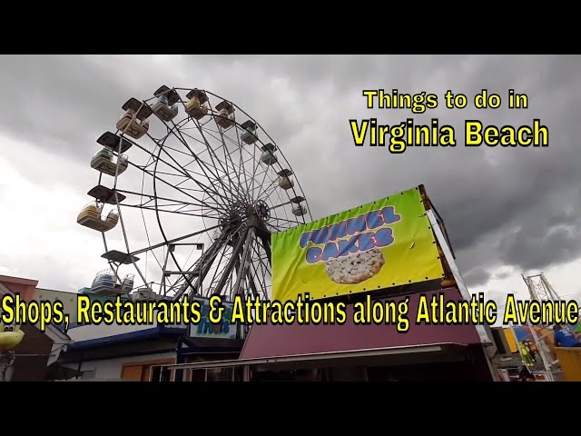 Touring Atlantic Avenue in Virginia Beach