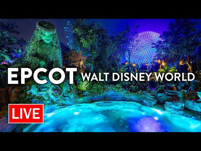 🔴LIVE: An Evening at EPCOT & Journey of Water Inspired by Moana | Walt Disney World Live Stream