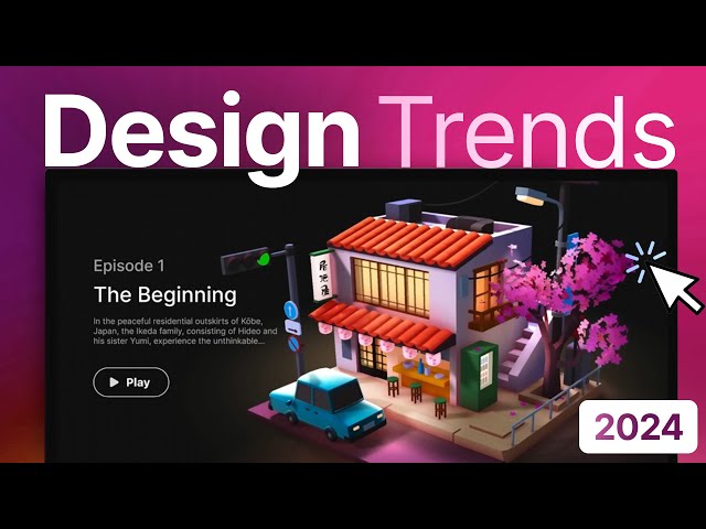 Top 2024 Web Design Trends