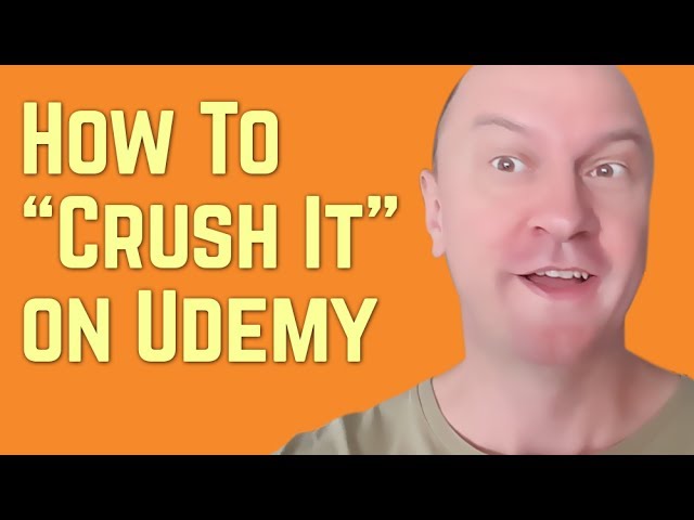 How To Make Money On Udemy And Sell Courses Online
