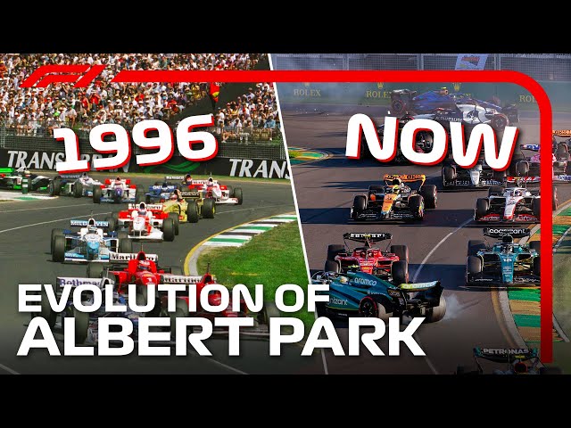 Evolution Of Racing In Australia, Albert Park Circuit (1996-2024) | Formula 1