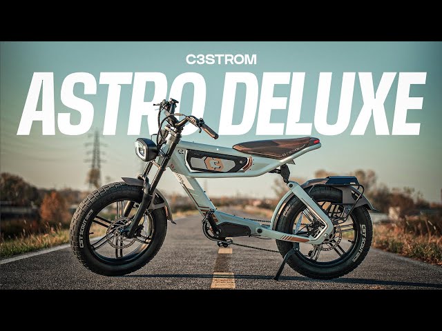C3STROM Astro Deluxe Review // The Motorcycle E-Bike is Back!