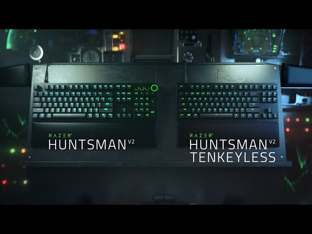 Razer Huntsman V2 & Huntsman V2 TKL | No Frills. All Performance.