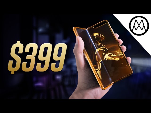 Unboxing the $399 Foldable Phone.