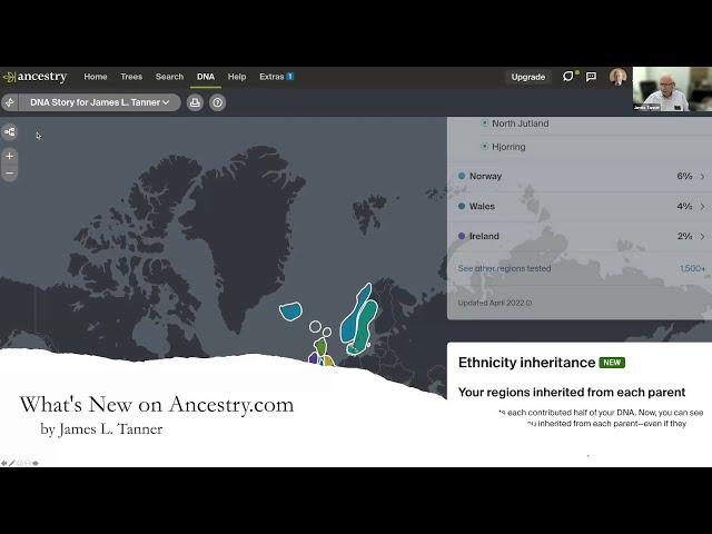What's New on Ancestry.com? - James Tanner (12 May 2022)