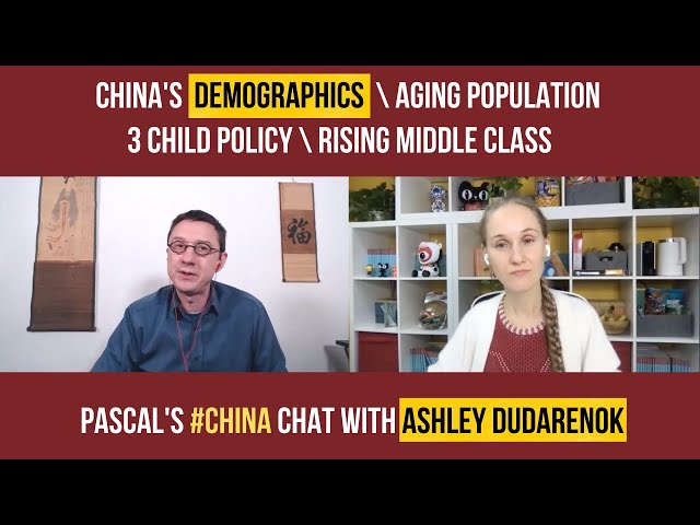 TALK with ASHLEY DUDARENOK on China's demographics, ageing population, 3-child policy, middle class