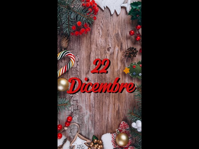 22 dicembre il nostro Calendario dell'avvento!🎄