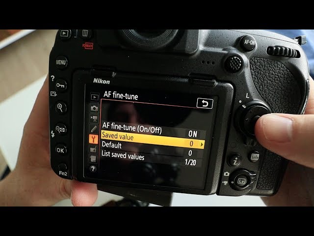 Nikon AF Fine Tune -  Easiest and Best Way I've Found