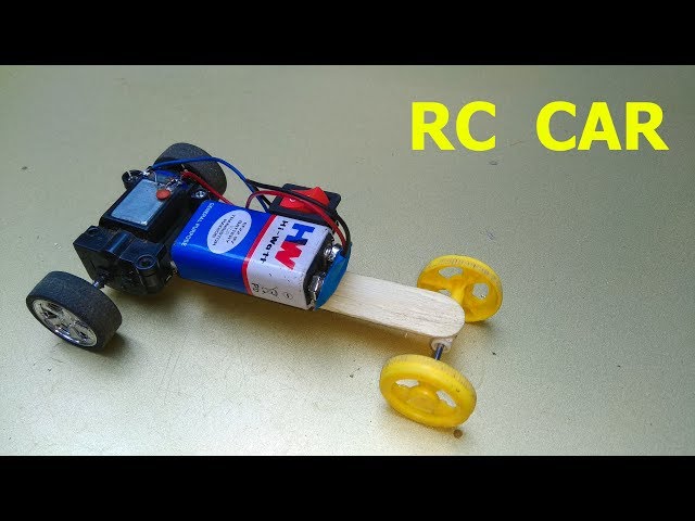 Science Project Car Easy - How To Make Car With Motor at Home