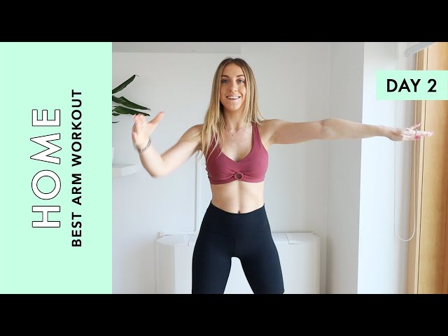 Day 2: BEST Arm Workout (Home Workout Challenge)