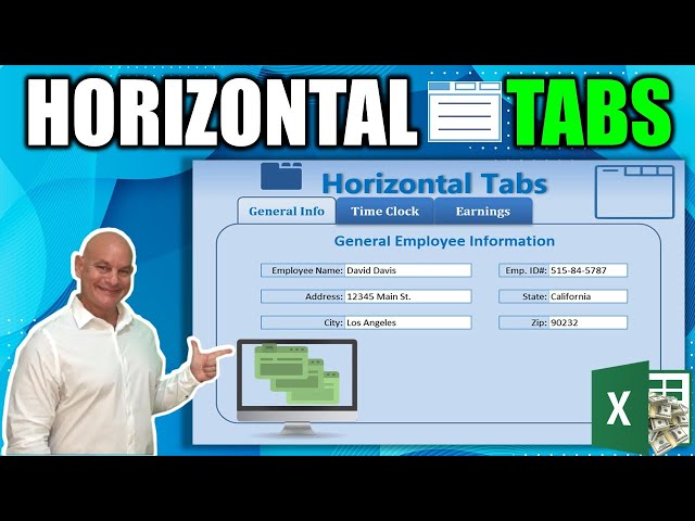 Learn How To Create Tabs in Microsoft Excel In This Easy VBA Tutorial Video