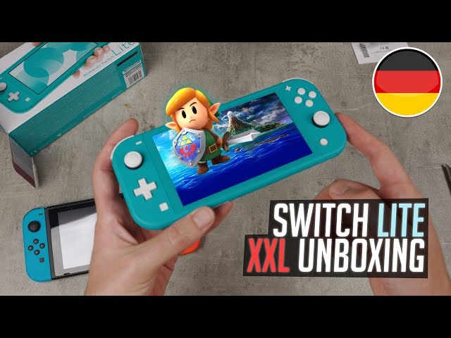 Nintendo Switch LITE - XXL Unboxing & Vergleich