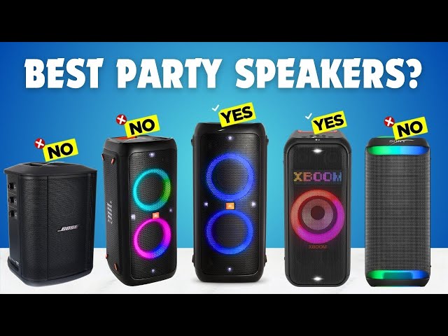 Best Party Speakers 2024 | The 5 Best Party Speakers Review