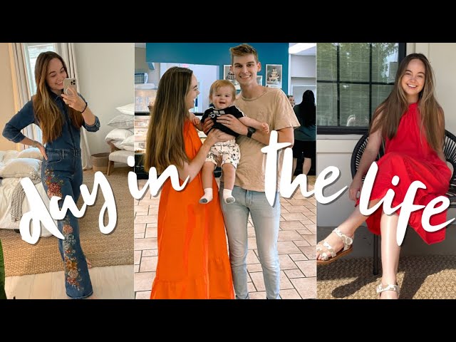 Day In Our Life // baby turns 1, first steps, & easy dinner!