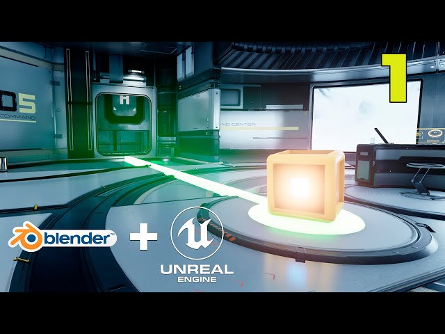 De Blender a Unreal Engine DESDE CERO | Crear, Interactuar y puzzle | LA CAJA I
