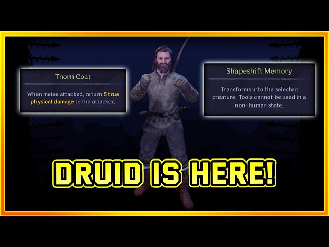 Druid is Here! First Look | Dark and Darker